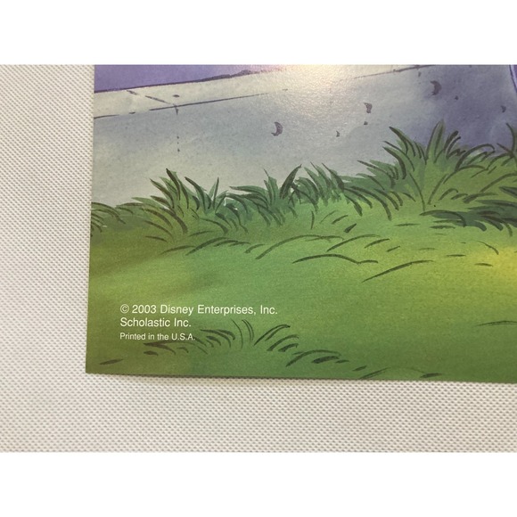 Disney's Year Book 2003 Scholastic Hardcover with Original Large Bonus Poster - Picture 6 of 6